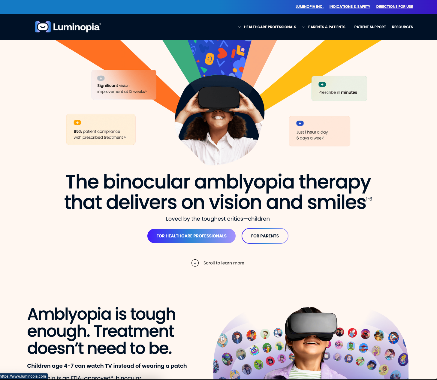 Luminopia: project screenshot
